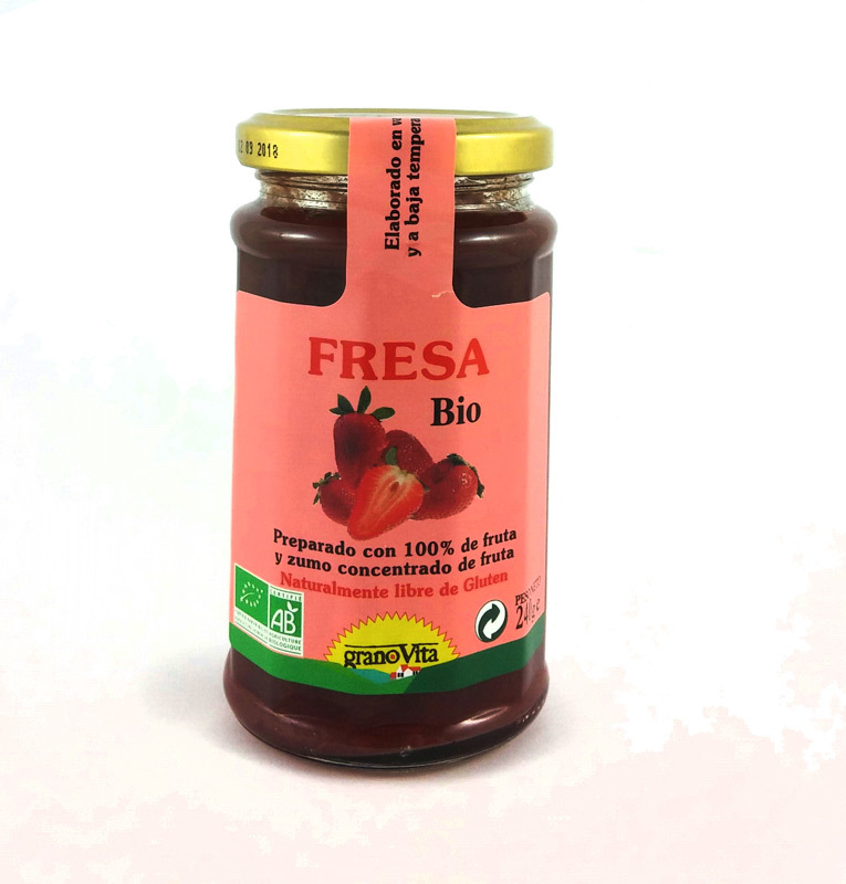 MERMELADA FRESA  BIO 240GR