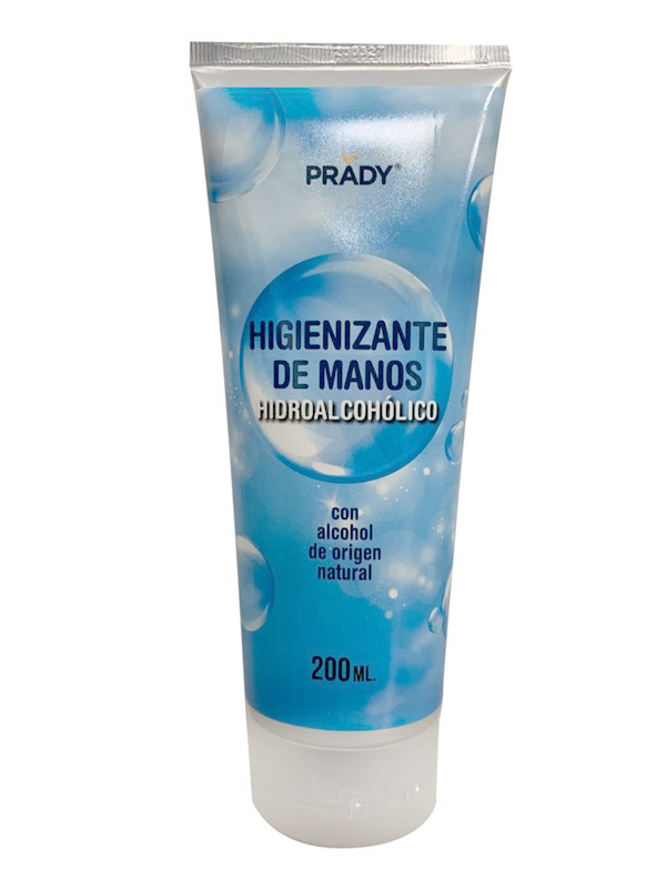 GEL HIDROALCOHÓLICO 70% HIGIENIZANTE DE MANOS 200 ML