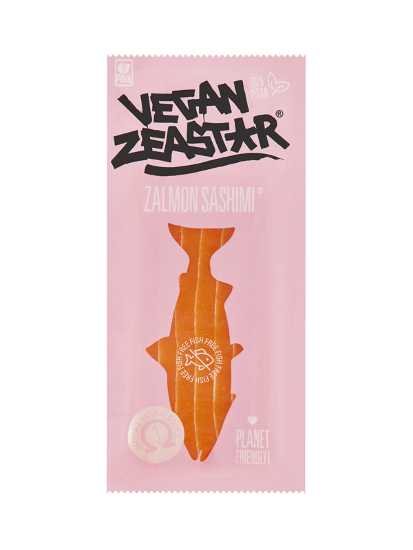 CONGELADO ESTILO SALMON VEGANO SASHIMI 230 g Vegan Zeastar