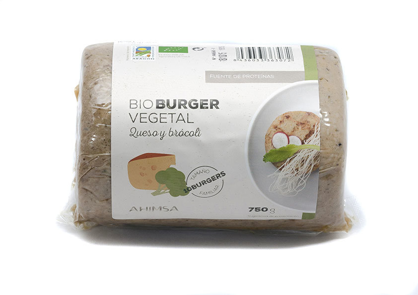 REFRIG HAMBURGUESA BIO QUESO Y BROCOLI FAM 750G