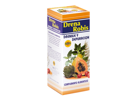 DRENA ROBIS  JARABE 250ML