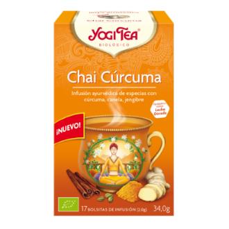 YOGI TEA CHAI CURCUMA 17infusões