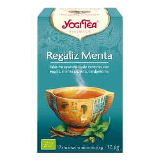 YOGI TEA ALCAÇUZ e MENTA 17infusões