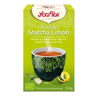 YOGI TEA CHÁ VERDE MATCHA LIMÃO 17infusões
