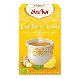 YOGI TEA GENGIBRE e LIMÃO 17infusões