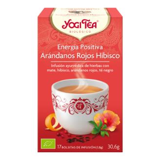 YOGI TEA ENERGIA POSITIVA MIRTILO hibisco 17inf.