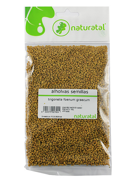 ALHOLVAS SEMILLAS (Trigonella foenum-graecum) 100GR