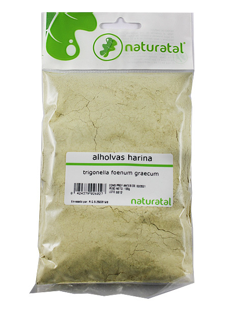 ALHOLVAS HARINA (Trigonella foenum-graecum) 120GR