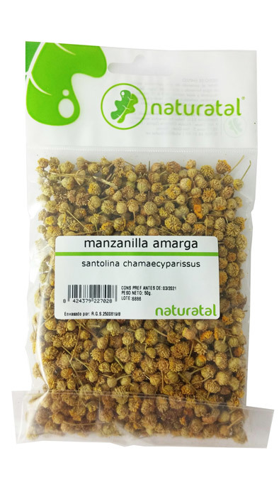 MANZANILLA AMARGA (Santolina chamaecyparissius) 50GR