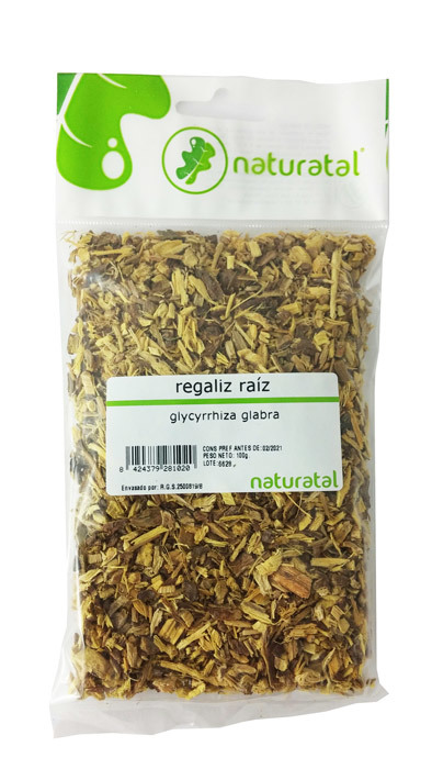 REGALIZ RAIZ TRITURADO (Glycyrrhiza glabra) 100GR