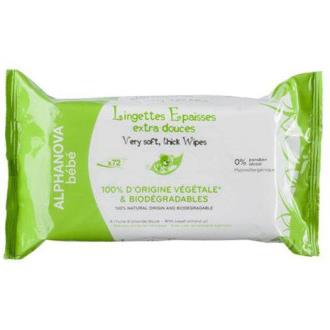 TOALHITAS extra suaves bebé 60uds. BIO