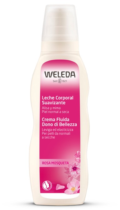 LECHE CORPORAL SUAVIZANTE ROSA MOSQUETA 200ML
