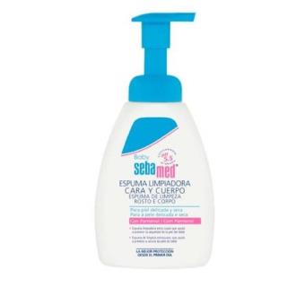 BABY ESPUMA DE LIMPEZA rosto e corpo 400ml.