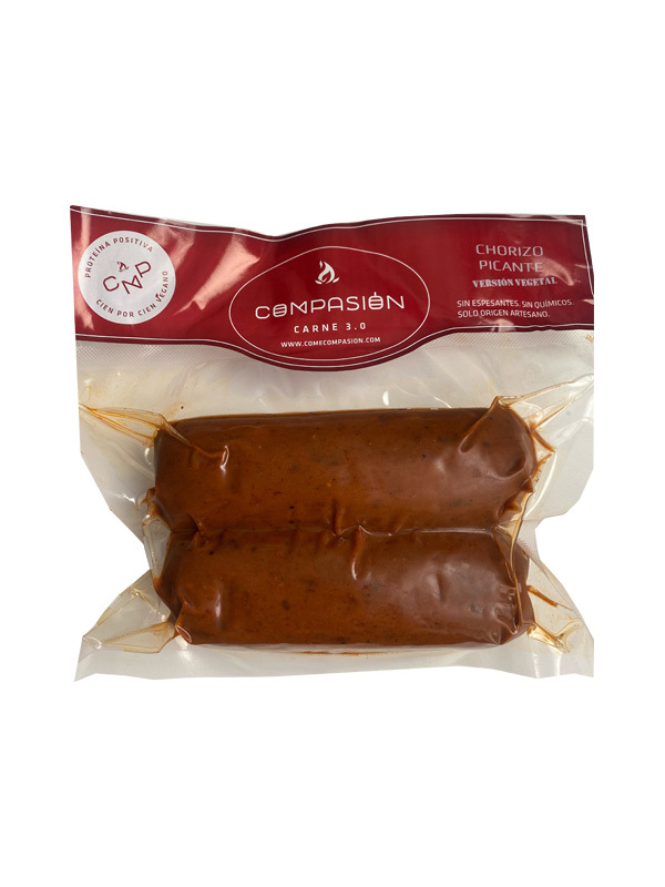 REFRIG CHORIZO PICANTE (ALUBIA,TOMATE, PIMENTON) 2 X 200 GRS COMPASIÓN