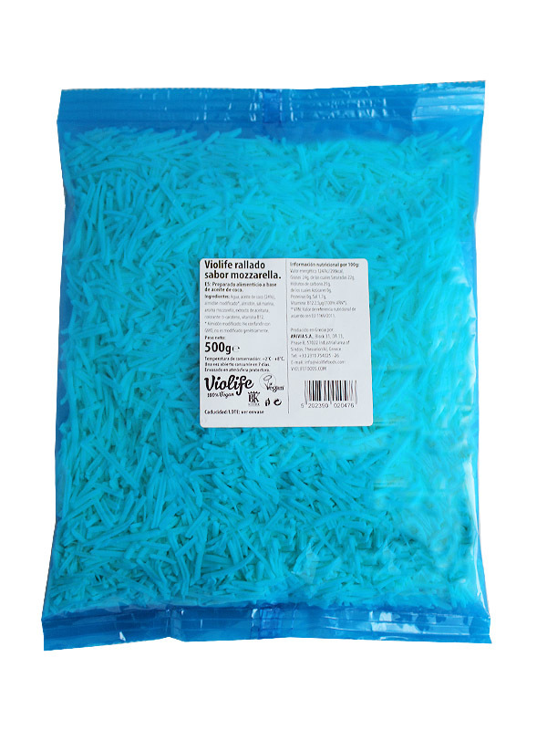 REFRIG QUESO VIOLIFE RALLADO MOZZARELLA 500 GR.
