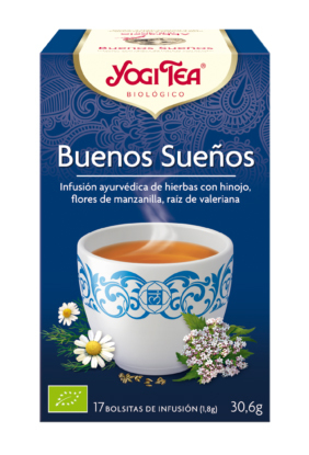 YOGI TEA BUENOS SUEÑOS BIO 17 BOLSITAS