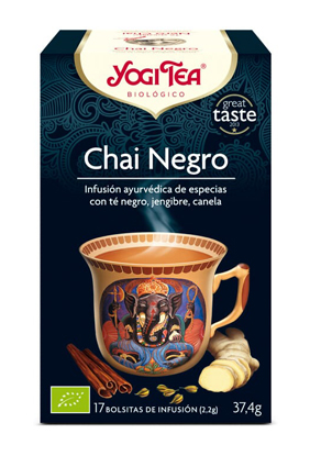 YOGI TEA CHAI NEGRO BIO 17 BOLSITAS
