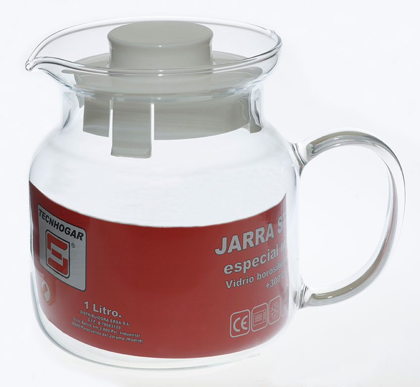 JARRA TECNHOGAR 01647 MICRO 1L C/TAPA