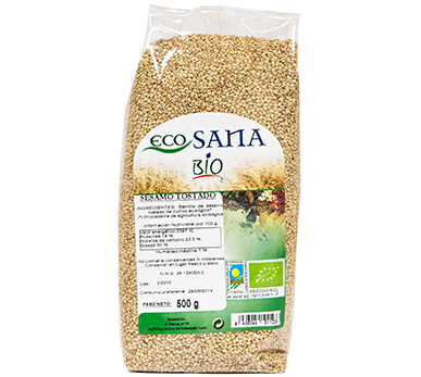 SESAMO TOSTADO BIO 500GR ECOSANA