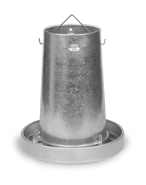 Tolva de chapa para aves - 10 Kg