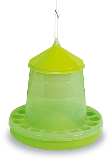 Tolva plástico aves (color pistacho) - 4 kg