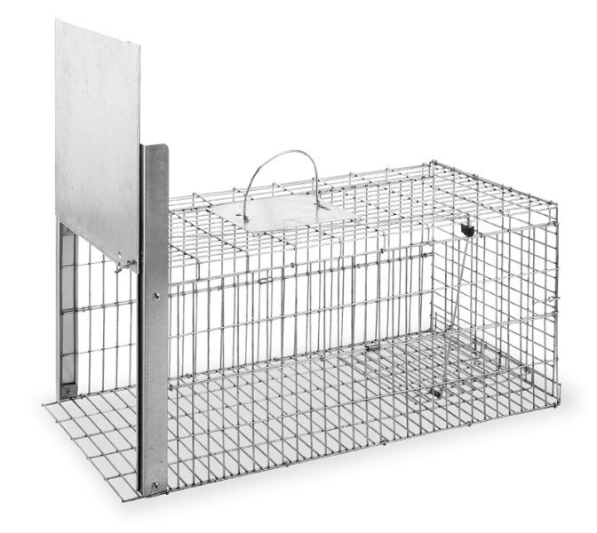 Cesto caza plegable galvanizado