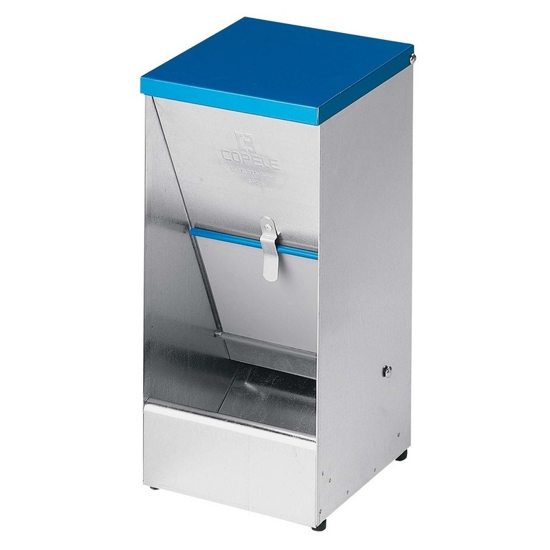 Tolva 10 Lts.Galvanizada Para Perros