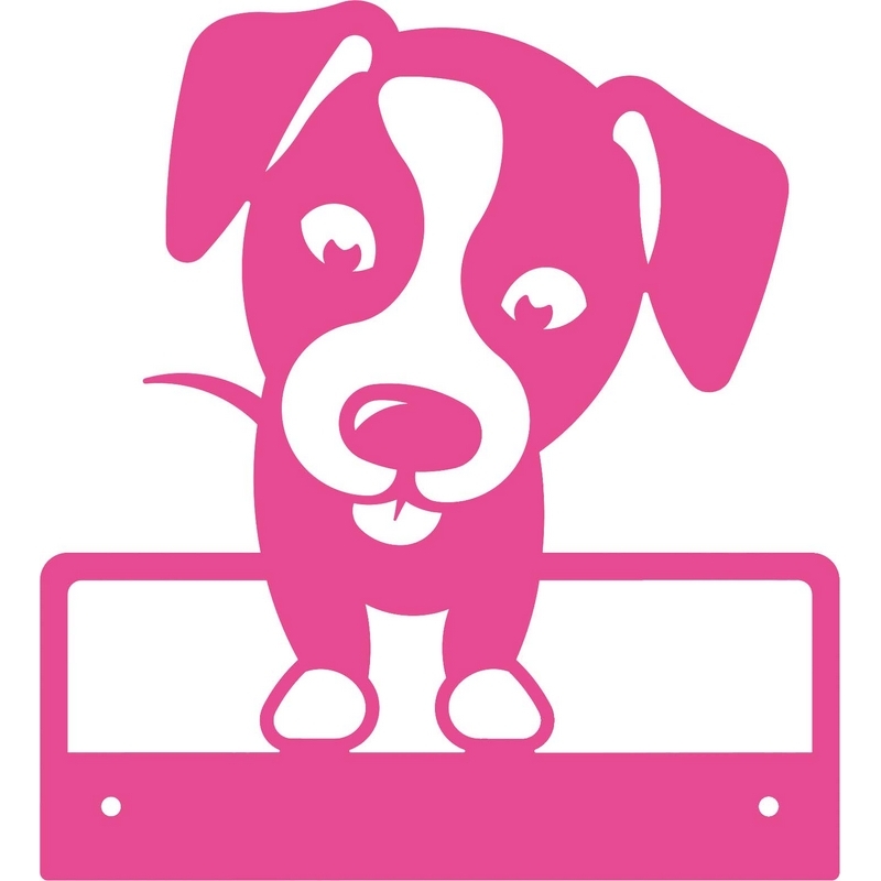 Mural Mod. Baby Dog rosa