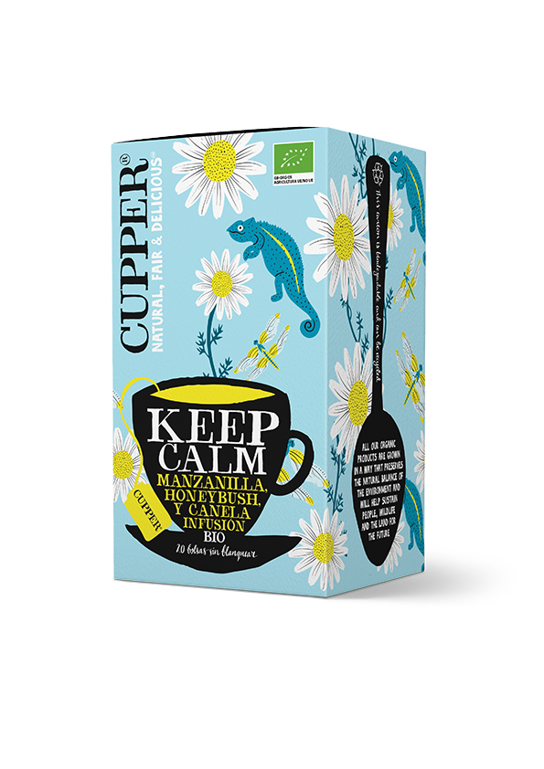 INFUSION KEEP CALM BIO 20 BOLSAS