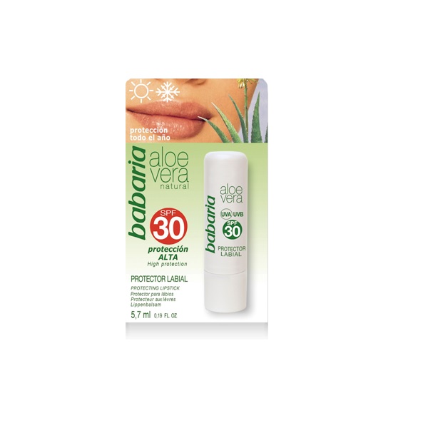 Babaria Protector Labial Aloe Vera Spf30 5.7g