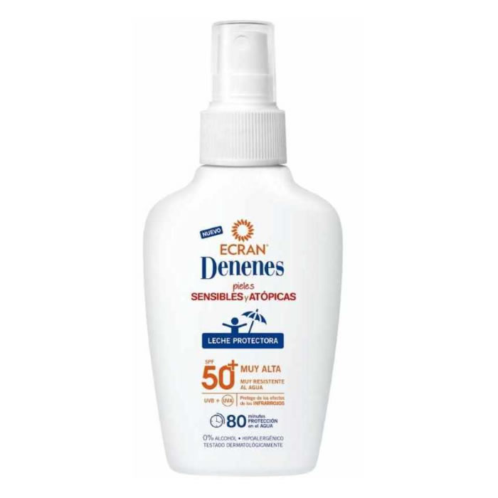 Denenes Leche Protectora Solar Spray Spf50+ Piel Sensible 100ml