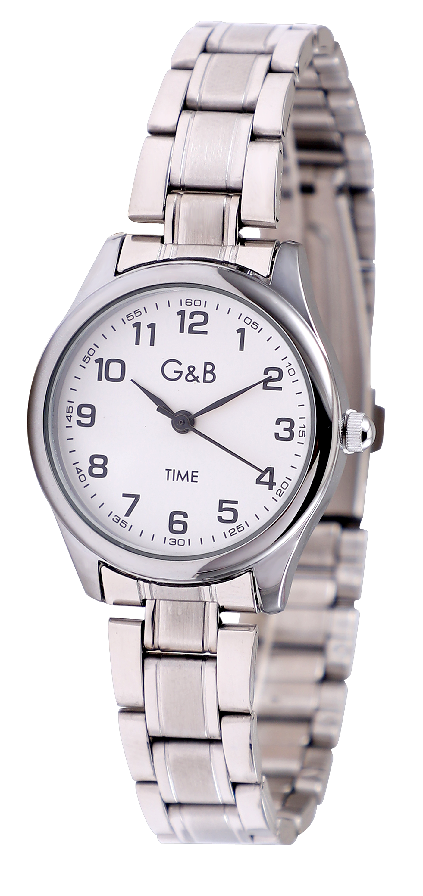 RELOJ GB SRA.METAL RED.PLATA IPG CLASSIC 12 NUMEROS