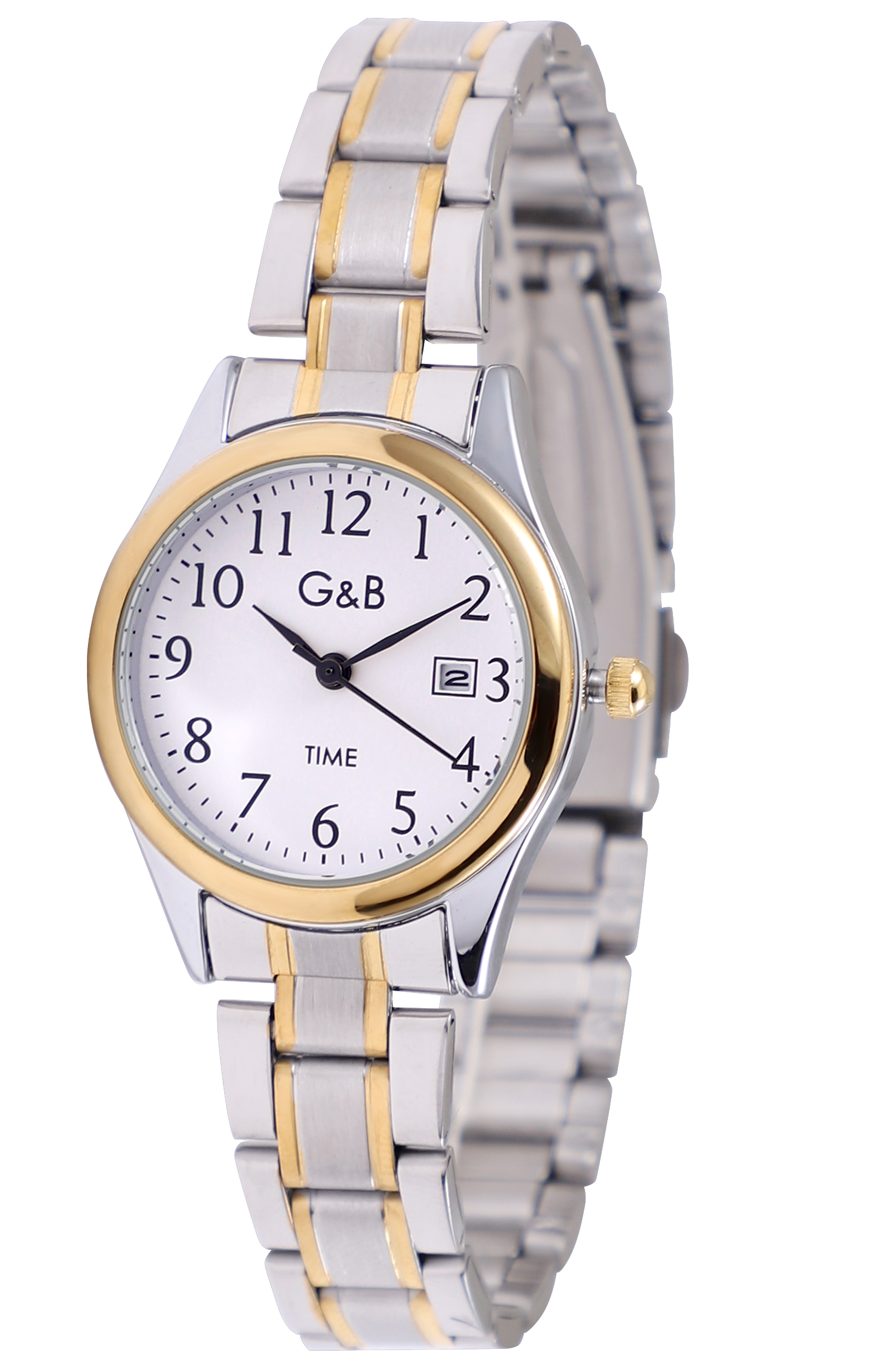 RELOJ GB SRA.METAL RED.BICOLOR/DOR. IPG CLASSIC C/FECHA