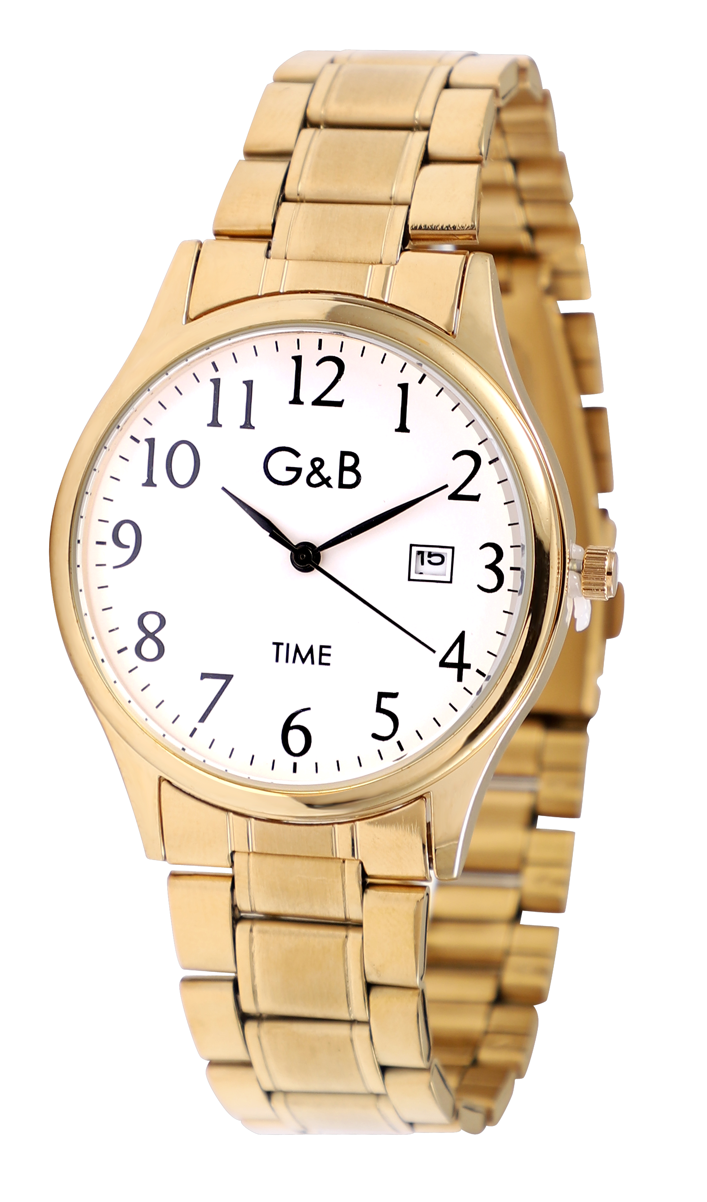 RELOJ GB CAB.METAL RED.DOR.IPG CLASSIC C/FECHA