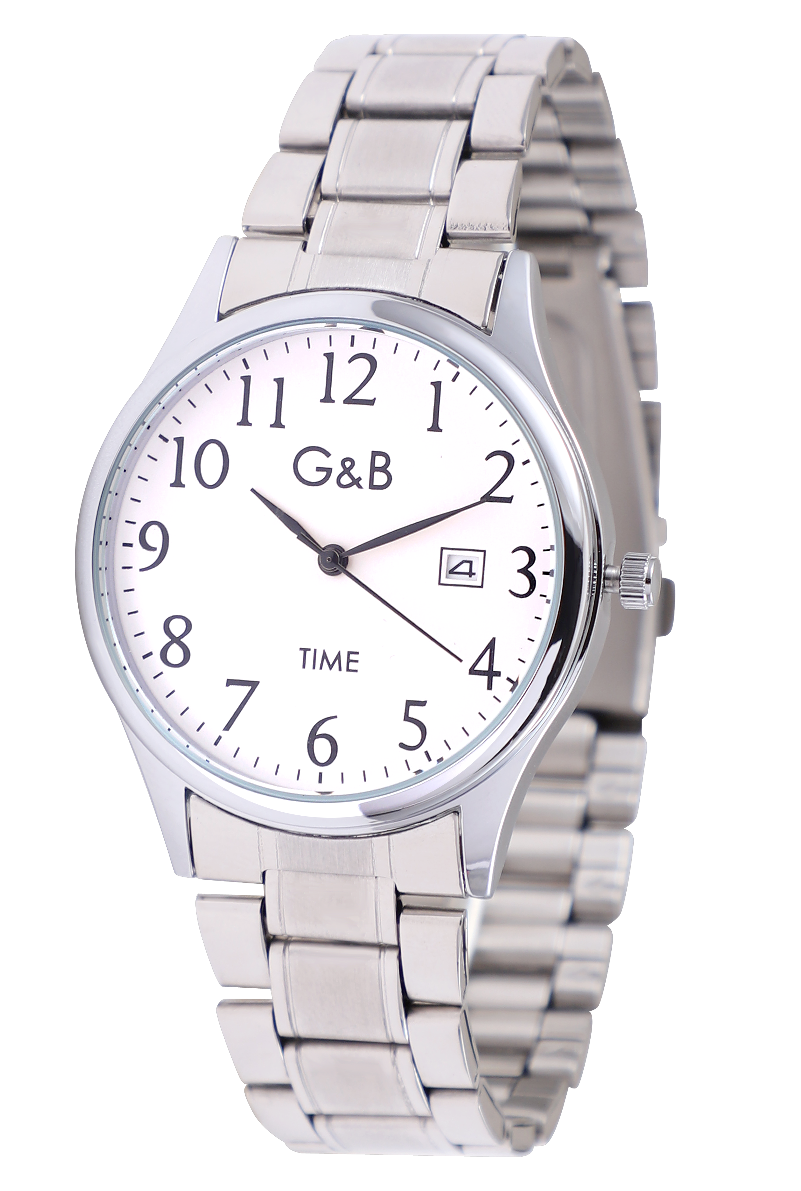 RELOJ GB CAB.METAL RED. PNP CLASSIC C/FECHA