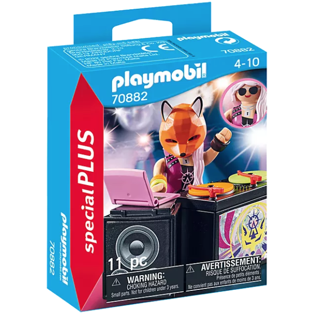 DJ CON MESA DE MEZCLAS PLAYMOBIL SPECIAL PLUS