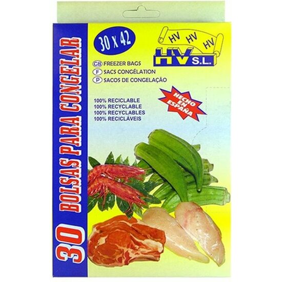 BOLSAS PARA CONGELAR 30X42 X30UNI.