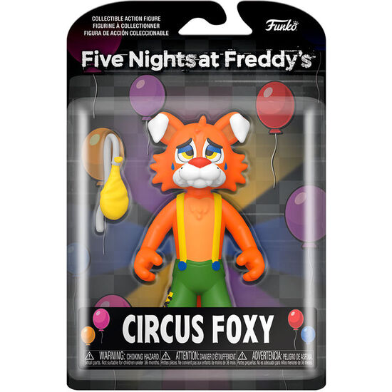 FIGURA ACTION FIVE NIGHTS AT FREDDYS CIRCUS FOXY 12,5CM