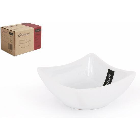 BOL BLANCO 9X9X4CM PICAPICA GOURMET