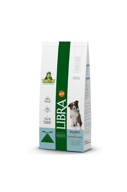 LIBRA DOG PUPPY 12 KG. PVP 24,99Ç