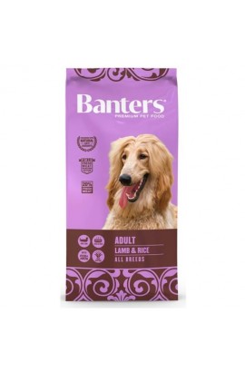 BANTERS DOG ADULT LAMB&RICE 15 KG.
