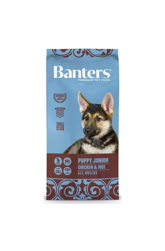 BANTERS DOG PUPPY JUNIOR 15 KG.