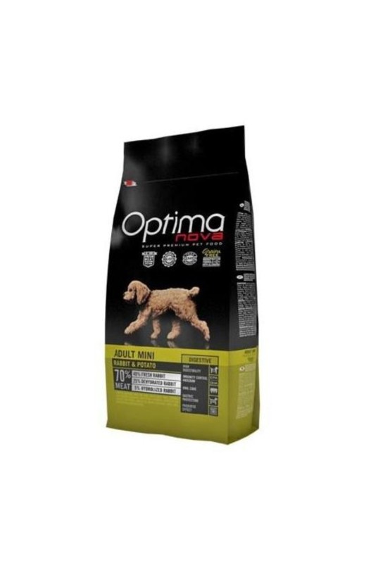 OPTIMA NOVA ADULT MINI RABBIT PATATA 2Kg.