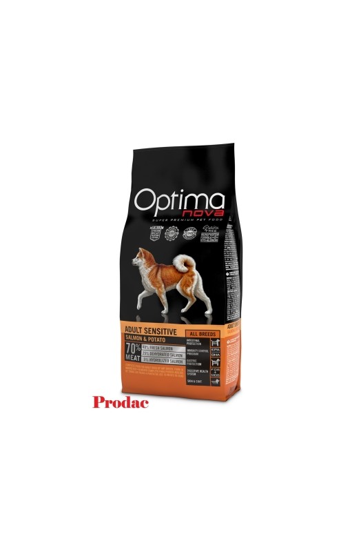 OPTIMA NOVA ADULT SENSITIVE 12 KG.