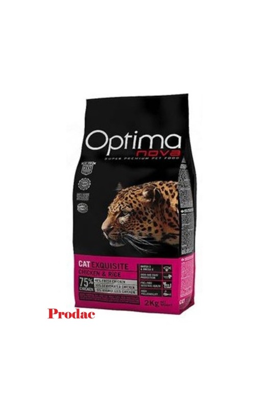 OPTIMA NOVA CAT ADULT RABBIT PATATA 2 Kg.
