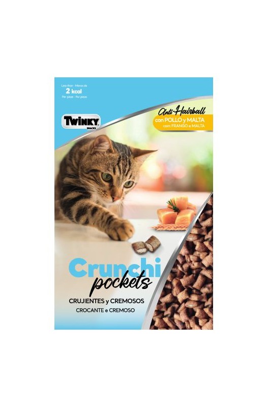 Snack CREMA con Salmon 5x15gr.Gatos